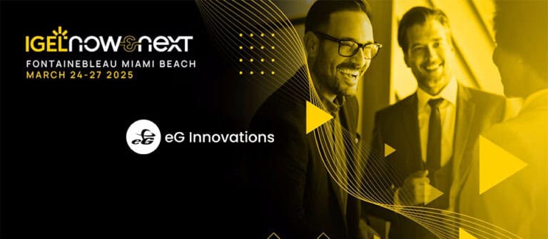 eG Innovations: Elevating EUC Performance with IGEL